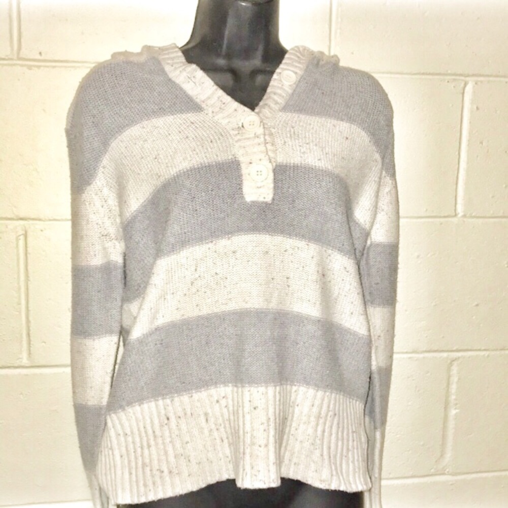 Op pro confetti speckled hoodie XL Henley vintage Bella swan